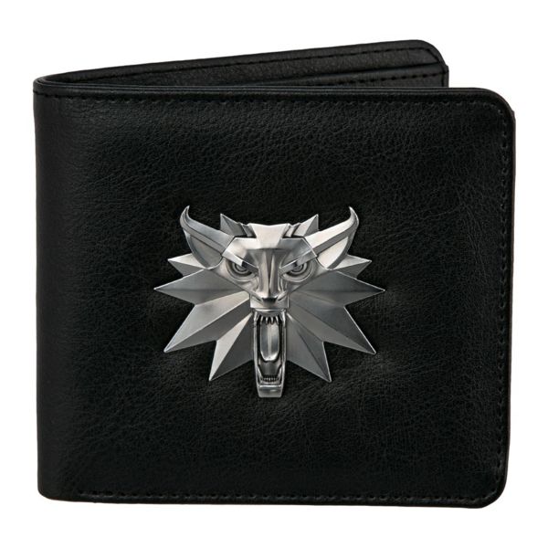 White Wolf The Witcher 3 Wild Hun Bifold Wallet