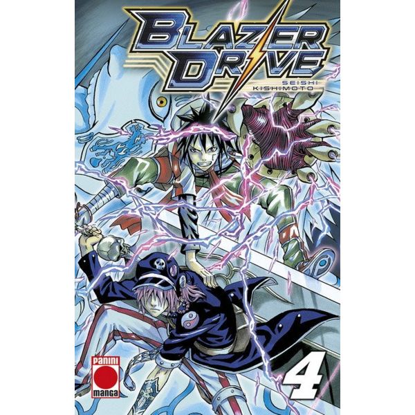 Blazer Drive #04 Manga Oficial Panini Manga