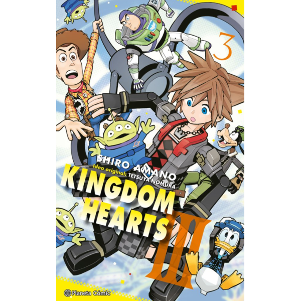 Kingdom Hearts III #03 Spanis Manga