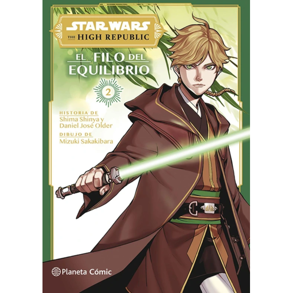Star Wars The High Republic: El filo del equilibrio #02 Spanish Manga