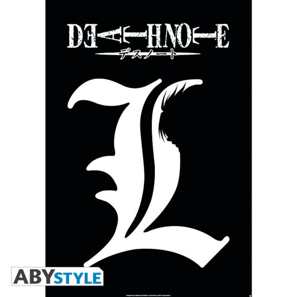 Poster Death Note L Simbolo 91.5 x 61 cms