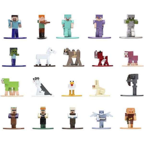 Figura Minecraft Set 20 4 cms