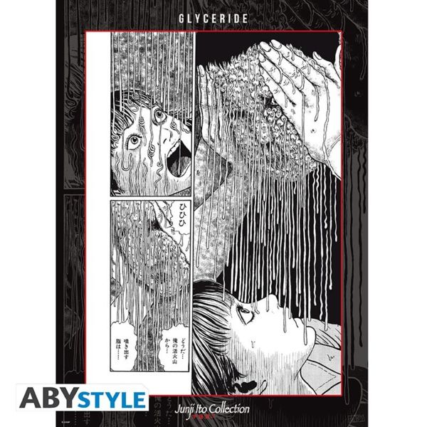 Poster Glyceride Junji Ito 52 x 38 cms