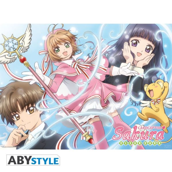 Group Poster Card Captor Sakura 52 x 38 cms