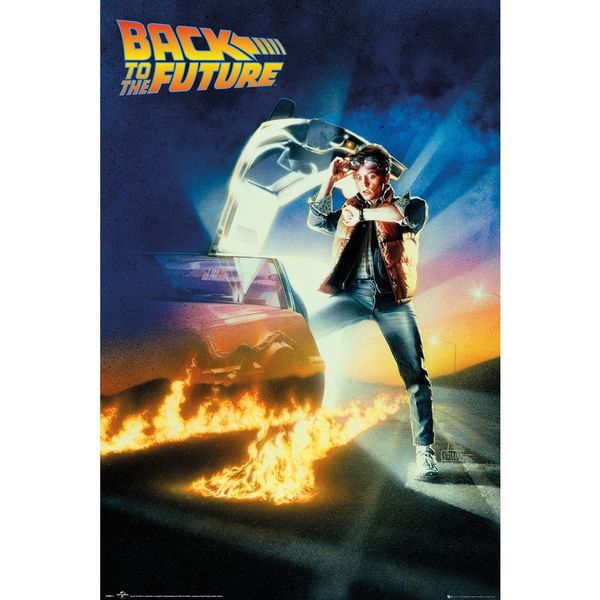 Poster Regreso Al Futuro Key Art 91,5 x 61 cms