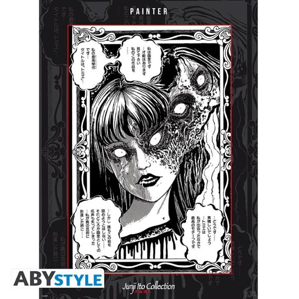 Poster Tomie Kawakami Junji Ito 52 x 38 cms