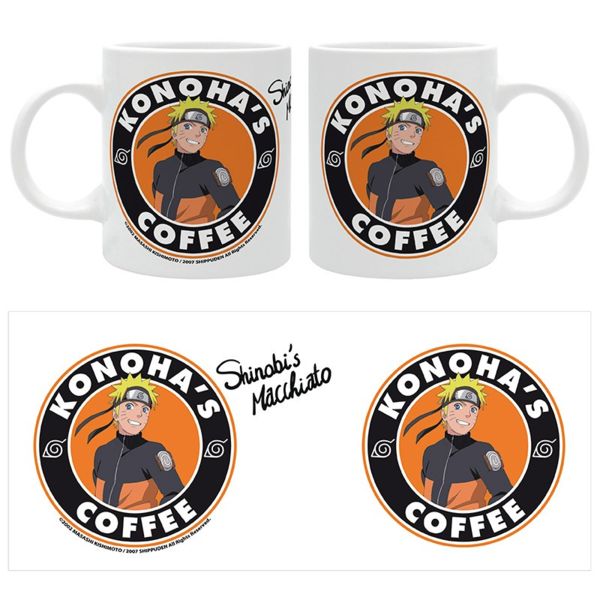 Konoha's Coffee Naruto Shippuden Mug 320 ml