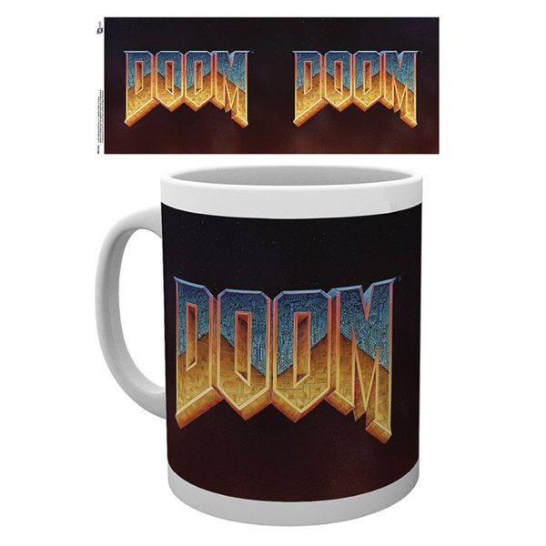 Taza Doom Logo Clasico 320 ml