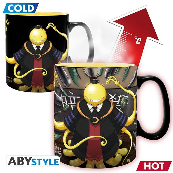 Taza Termica Koro Sensei Attacked Assassination Classroom 460 ml