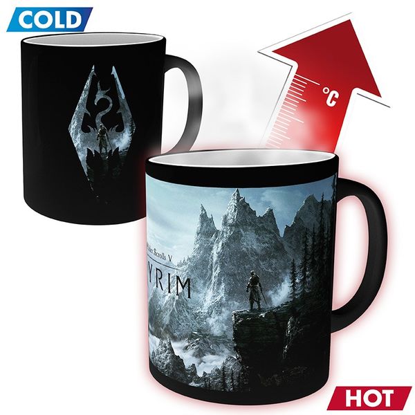 Dragon Symbol Thermal Mug The Elder Scrolls V Skyrim 320 ml