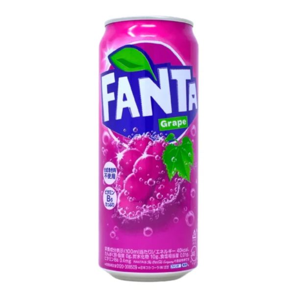 Refresco Fanta de Uva 500 ml