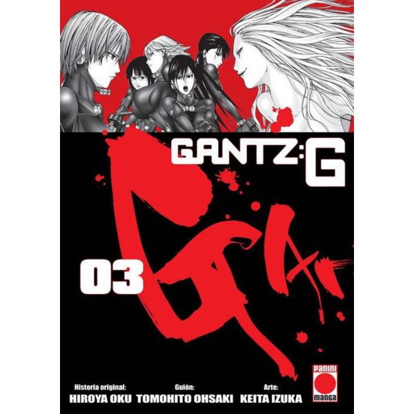 Gantz:G #03 Manga Oficial Panini Manga (spanish)