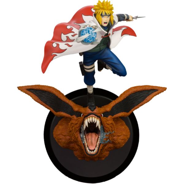 Resina Minato Namikaze Vs Nine Tailed Fox Naruto Shippuden Espada Art