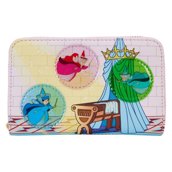 Sleeping Beauty Stained Glass Castle Purse Disney Loungefly
