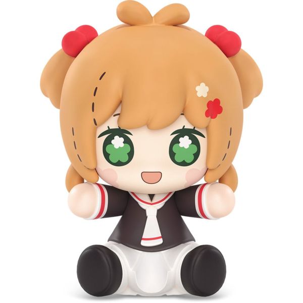 Figura Sakura Kinomoto Uniforme Escolar Cardcaptor Sakura Chibi Huggy Good Smile