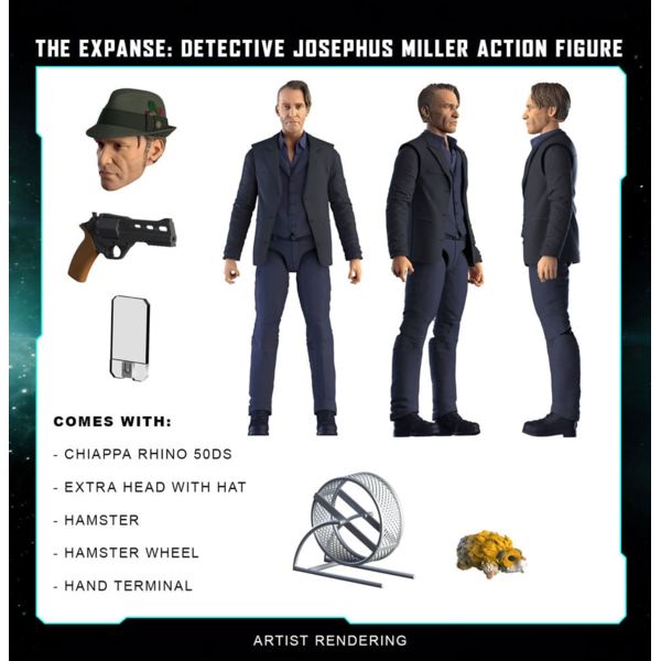 The Expanse Action Figure Detective Josephus Miller 20 cm