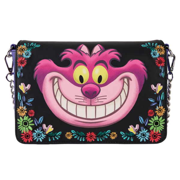 Cheshire & Alice in Wonderland Crossbody Bag Disney Loungefly
