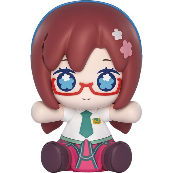 Figura Mari Illustrious Makinami: School Uniform Rebuild of Evangelion Chibi Huggy Good Smile