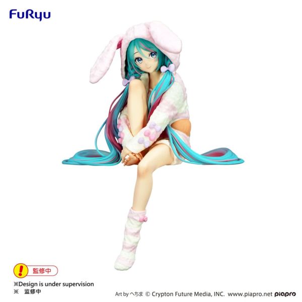 Figura Hatsune Miku Rabbit Ear Hood Pajama Vocaloid Noodle Stopper