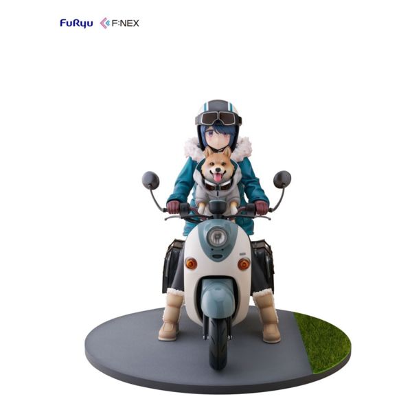 Laid Back Camp F:NEX PVC Statue 1/7 Rin Shima 20 cm 