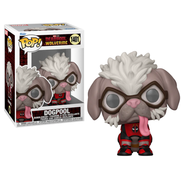 Dogpool Deadpool & Wolverine Marvel Comics Funko POP! 1401