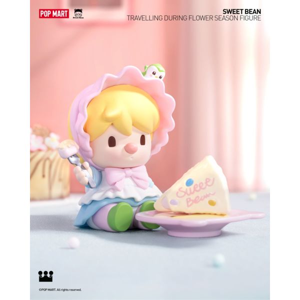 SWEET BEAN Travelling During Flower Season Figure Pop Mart