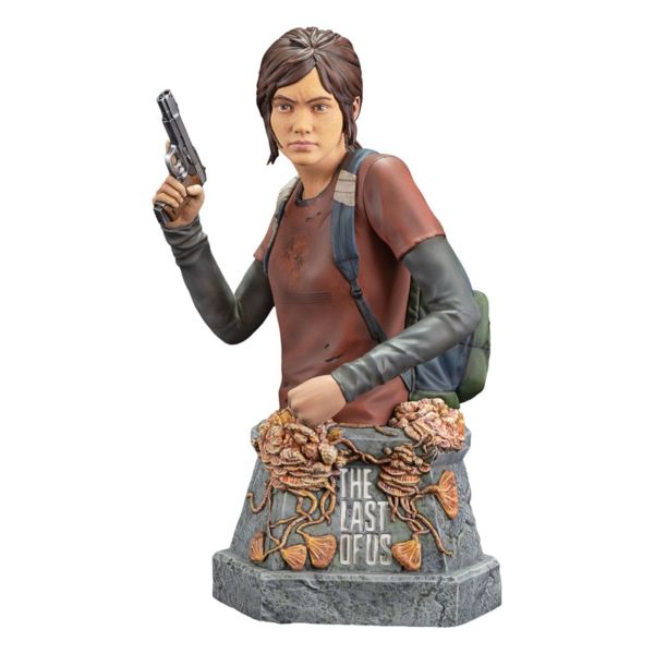 The Last of Us Bust Ellie with Handgun Bust 19 cm     