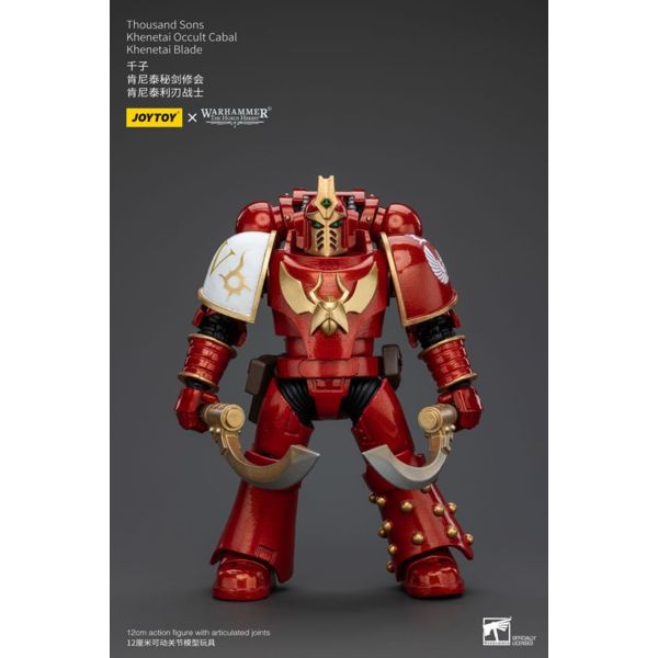 Warhammer The Horus Heresy Action Figure 1/18 Thousand Sons Khenetai Occult Cabal Khenetai Blade 12 cm 