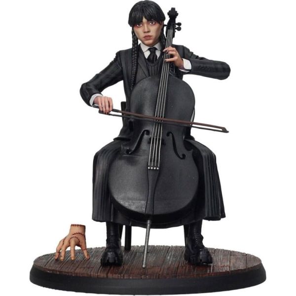 Wednesday Addams & Cello Figure