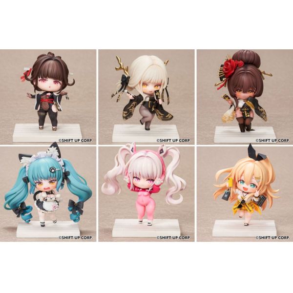Goddess of Victory: Nikke SAC Series Mini Figures 6-Pack Chibi 10 cm