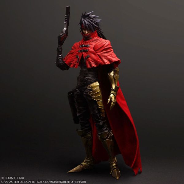 Final Fantasy VII Rebirth Play Arts Kai Figura Vincent Valentine 28 cm 
