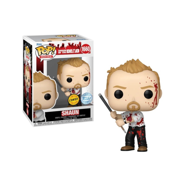 Shaun of the Dead POP! Movies Funko 1660 Special Edition Chase