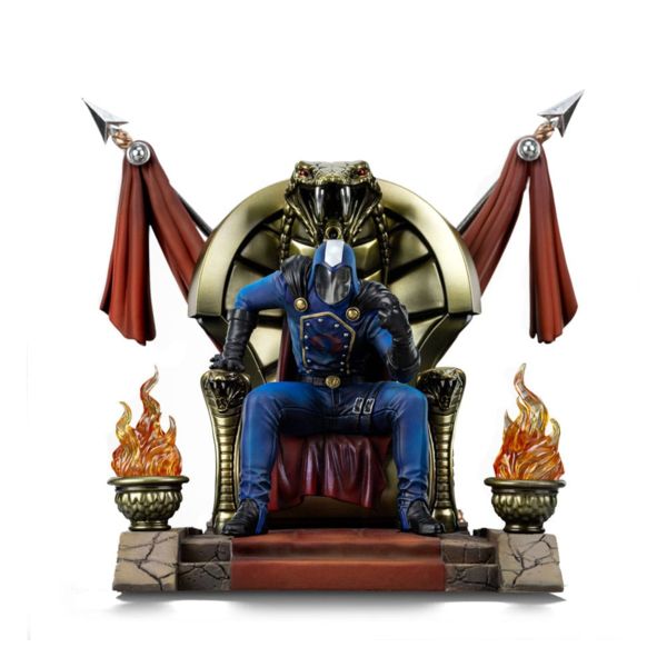 GI Joe Art Scale Statue 1/10 Cobra Commander 25 cm          