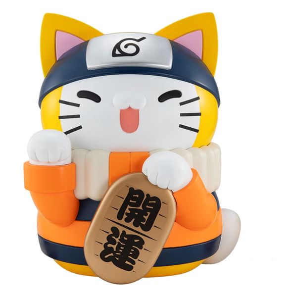 Naruto Shippuden Mega Cat Project Nyanto! The Big Nyaruto Series Trading Figure Nyaruto Fortune Cats Giant Ver. 34 cm     