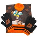 Set Guantes Braga y Gorro Beanie Naruto Uzumaki Naruto Shippuden 