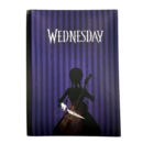 Classic Wednesday Addams A5 Notebook with Light