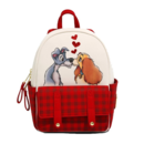 Mochila Golfo y Reina La Dama y El Vagabundo Disney Loungefly