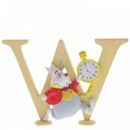 Figura Conejo Blanco Letra W Alicia en el Pais de las Maravillas Disney Enchanting Collection