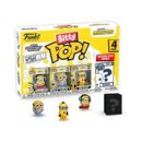 Funko Bitty Pop Roller Skating Stuart Minions 4 Pack