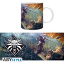 Taza Geralt vs Grifo The Witcher Wild Hunt 320 ml