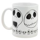 Taza Jack Skellington Caras Pesadilla Antes de Navidad 325 ml