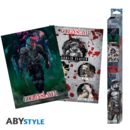 Poster Goblin Slayer Orcbolg y Grupo Set 52 x 38 cms