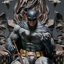Resina Batman on Throne Premium Edition DC Comics Queen Studios