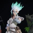Resina Senku Ishigami Dr Stone Kitsune Statue