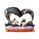 Figura Pepe Le Pew y Penelope Kitty Looney Tunes Jim Shore