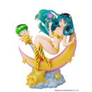Urusei Yatsura Statue PVC 1/7 Lum & Ten Box Cafe & Space Collaboration 20 cm