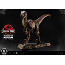 Jurassic Park Estatua Prime Collectibles 1/10 Velociraptor Open Mouth 19 cm