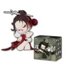 Pin Aleatorio SKULLPANDA The Ink Plum Blossom Series Pop Mart