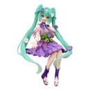 Hatsune Miku Estatua PVC Noodle Stopper Flower Fairy Cosmos Purple Color Ver. 14 cm