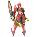 Phantasy Star Online 2 Plastic Model Kit 1/12 Vermilion Guardian Shiki 15 cm